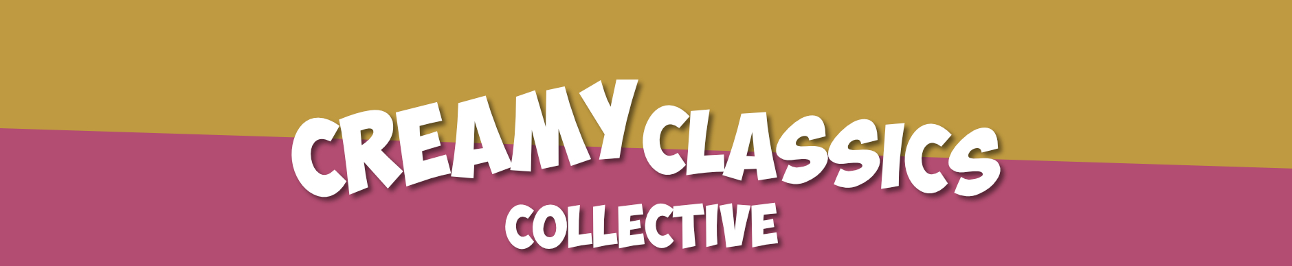 Creamy Classics Collective Category Header Banner